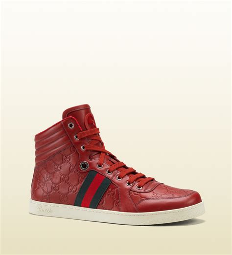 gucci red shoes men|all red Gucci shoes.